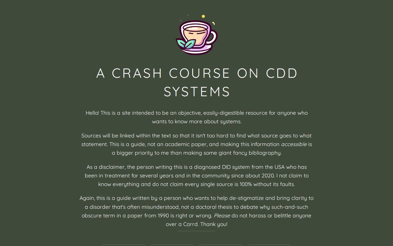System Crash Course